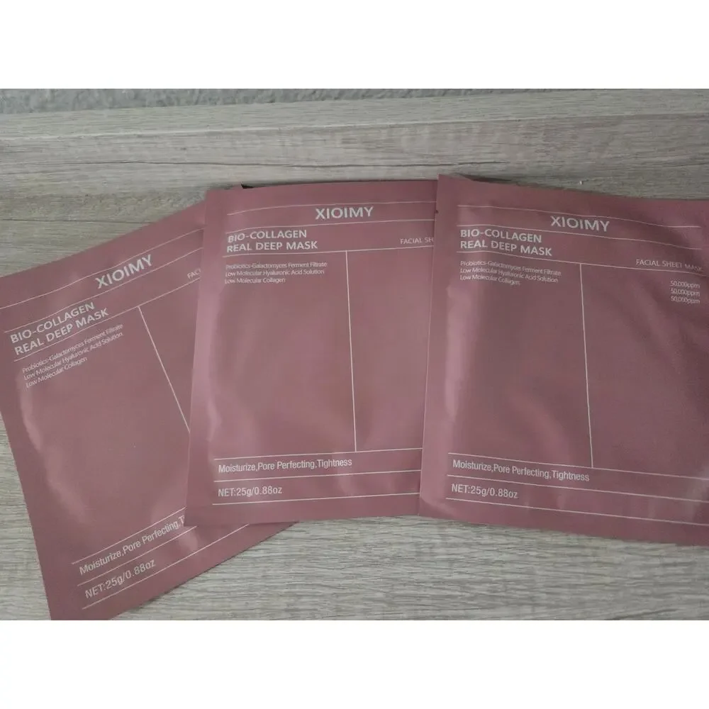 3 Pack - bio-collagen real deep mask. Overnight Hydration Mask